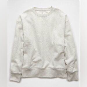 American Eagle Women’s Heather Grey Crewneck Sweatshirt